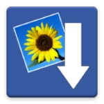 Logo of PhotoDownloader android Application 